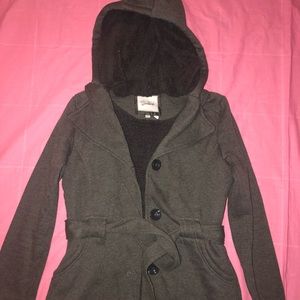 Sherpa lined coat size M